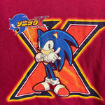 Load image into Gallery viewer, Vintage Y2K Sonic X Short Sleeve Red Graphic T-Shirt L 7
