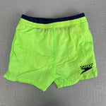 Load image into Gallery viewer, Vintage Speedo Neon Green Swim Trunks 12 Months

