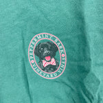 Load image into Gallery viewer, Vineyard Vines Boys’ Long-Sleeve Graphic T-Shirt Peppermint Bark Pup Grass Green 6
