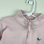 Load image into Gallery viewer, Vineyard Vines Girls Pink Quarter Zip Pullover Small 7-8
