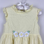Load image into Gallery viewer, Florence Eiseman Yellow Ruffle Flower Applique Dress 4T
