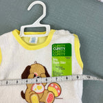 Load image into Gallery viewer, Vintage Curity Peek-A-Puppy Terry Diaper Shirt Set Small NWT

