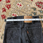 Load image into Gallery viewer, Vintage Levi's 566 Loose Fit Orange Tab Jeans 4T
