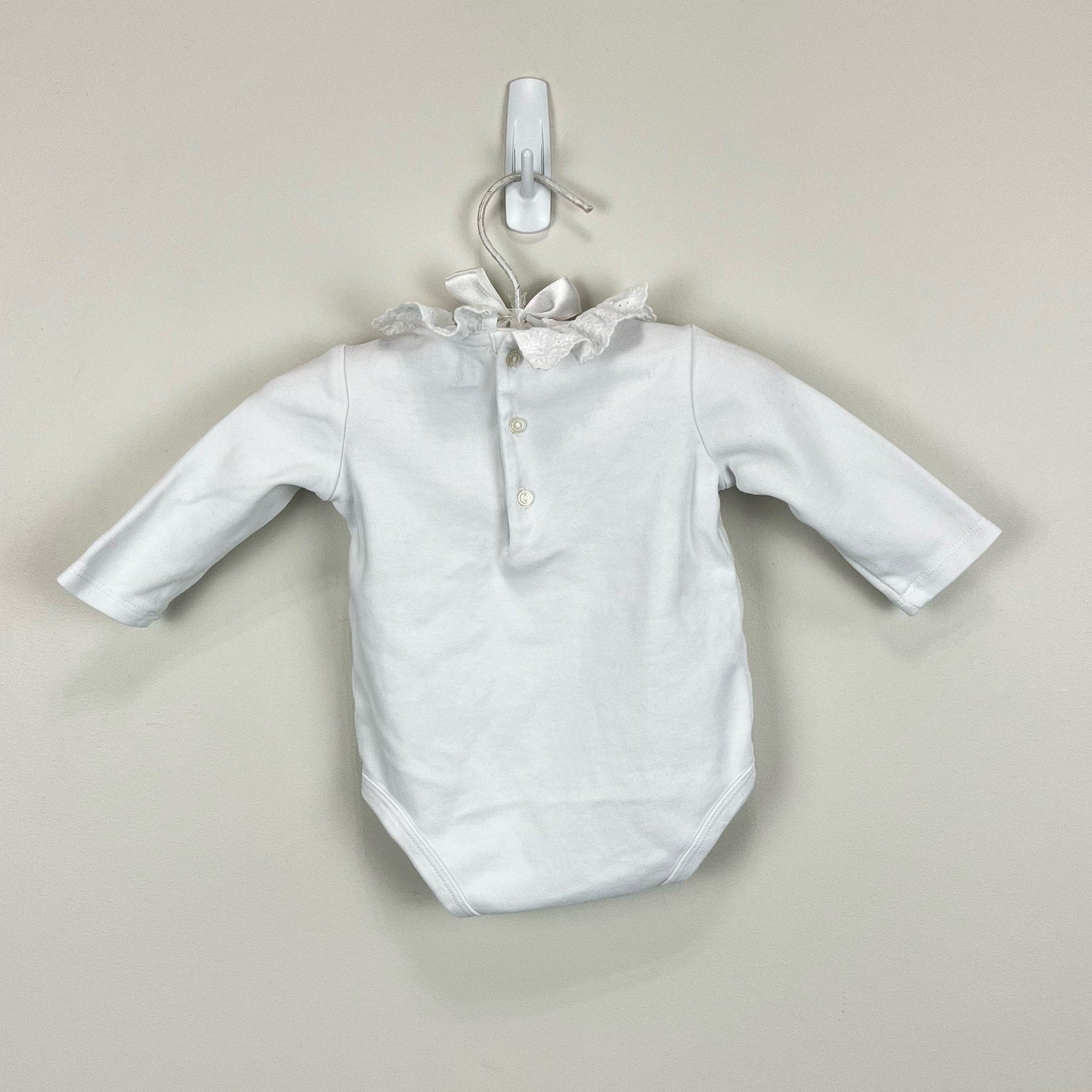 Ralph Lauren Eyelet Trim Interlock Bodysuit 3 Months