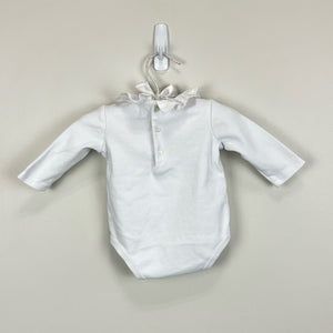 Ralph Lauren Eyelet Trim Interlock Bodysuit 3 Months