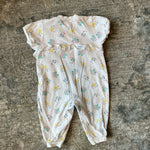 Load image into Gallery viewer, Vintage Good News Garden Beach Romper 24 Months
