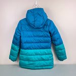 Load image into Gallery viewer, Lands' End Kids Color Block Down Winter Jacket M 10-12
