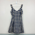 Load image into Gallery viewer, Vintage Zanoni by Jalate Plaid Sunflower Dress Small USA
