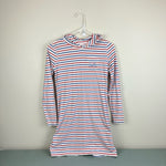 Load image into Gallery viewer, Vineyard Vines Girls Long-Sleeve Whale Hoodie Tee Dress Large 14
