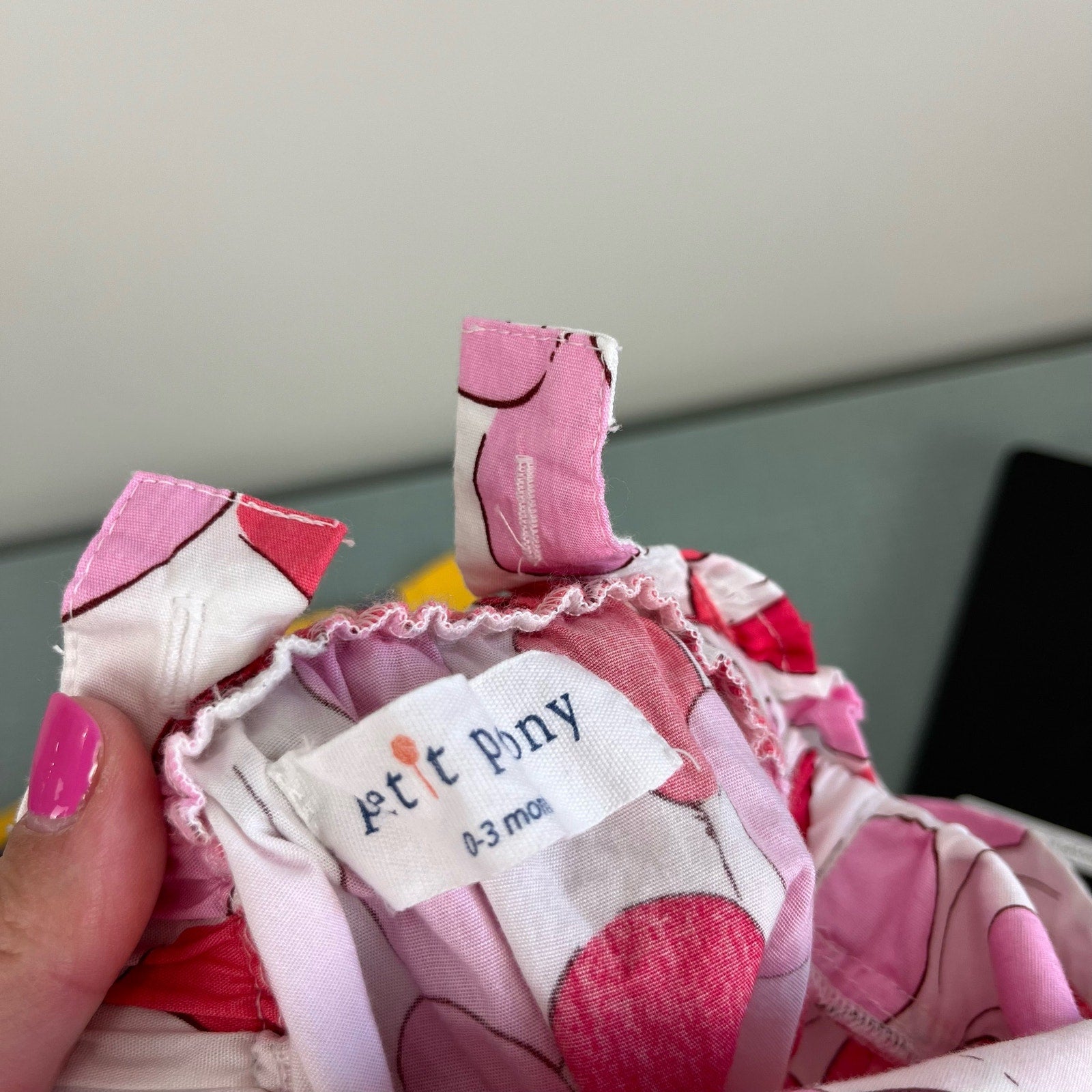 Petit Peony Balloon Bubble Romper 0-3 Months