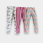 Load image into Gallery viewer, Girls 3 Piece Leggings Bundle 6-8
