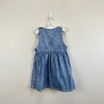Load image into Gallery viewer, Vintage OshKosh B'gosh Acid Wash Smiley Face Dress 4T USA
