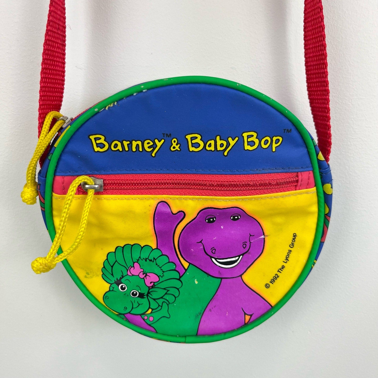 Vintage Barney and Baby Bop Bag