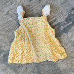Load image into Gallery viewer, Vintage Basic Editions Yellow Floral Outfit 18 Months
