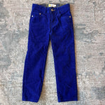 Load image into Gallery viewer, Mini Boden Cozy Corduroy Trousers Pants Blue 6
