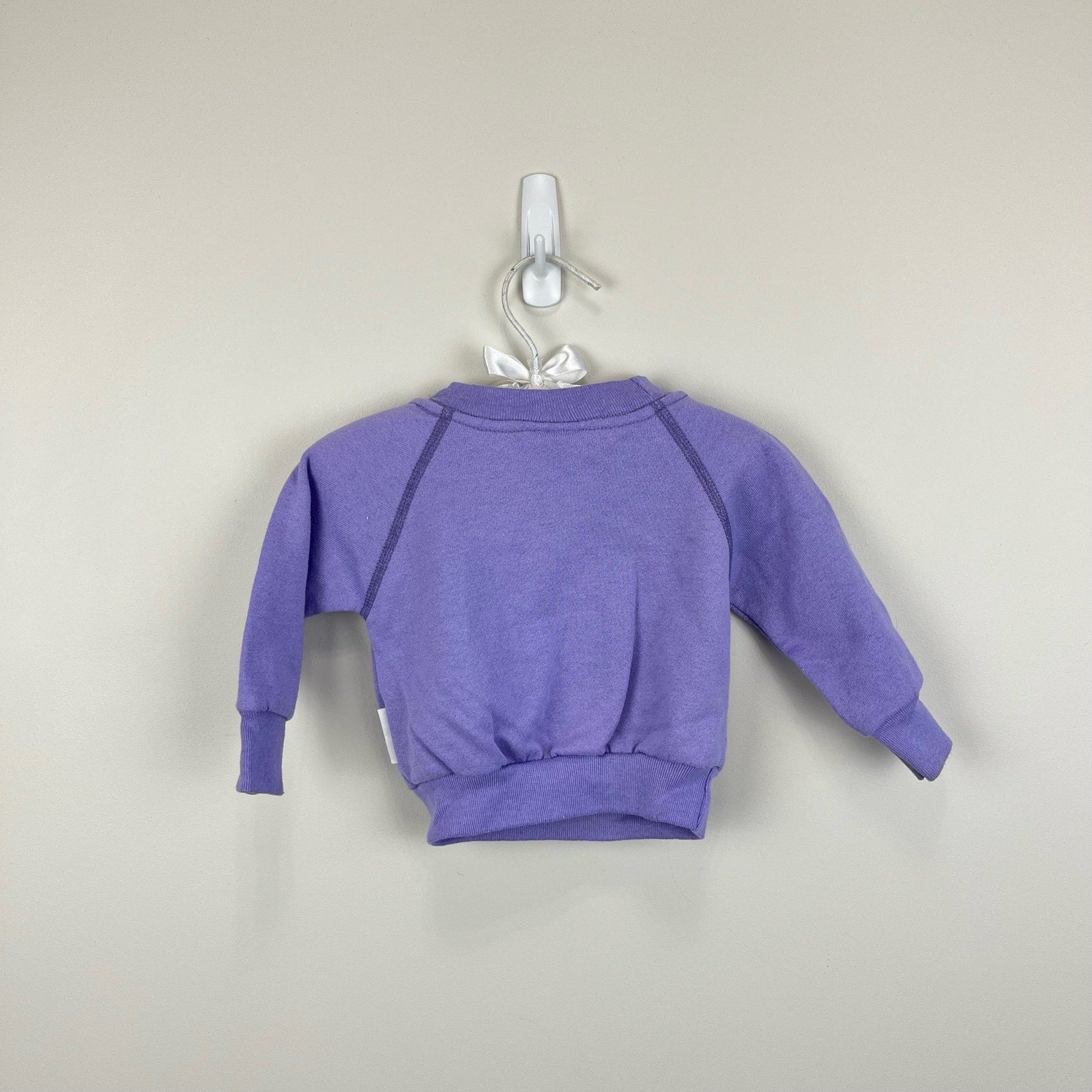 Vintage Garanimals Purple Sweatshirt 12 Months USA