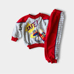 Load image into Gallery viewer, Vintage Me and the Gang Baseball Sweatsuit 3T 4T
