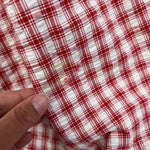 Load image into Gallery viewer, Florence Eiseman Sleeveless Red Plaid Cherry Dress 6
