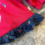 Load image into Gallery viewer, Vintage Hush Puppies Country Spirt Sweatsuit Outfit 24 Months
