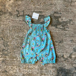 Load image into Gallery viewer, JoJo Maman Bebe Tucan Sunsuit 0-3 Months NWT
