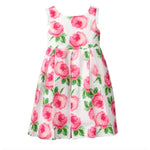 Load image into Gallery viewer, Janie and Jack Textured Rose Dress 18-24 Months
