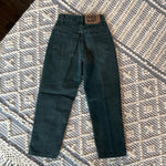 Load image into Gallery viewer, Vintage Faded Glory Green Jeans 8

