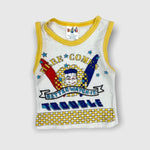 Load image into Gallery viewer, Vintage Bumpin Here Comes Trouble Tank 12 Months
