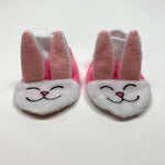 Load image into Gallery viewer, Vintage 90s Baby Girl Bunny Slippers
