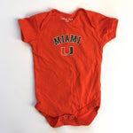 Load image into Gallery viewer, University of Miami Short-Sleeve Bodysuit 12 Months
