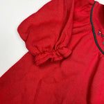 Load image into Gallery viewer, Vintage All Mine Red Christmas Dress 18 Months
