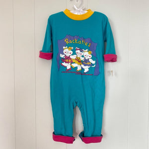 Vintage Rainbow Connection Rockattes Coverall 6 Months NWT