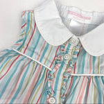 Load image into Gallery viewer, Janie &amp; Jack Striped Sleeveless Dress 6-12 Months
