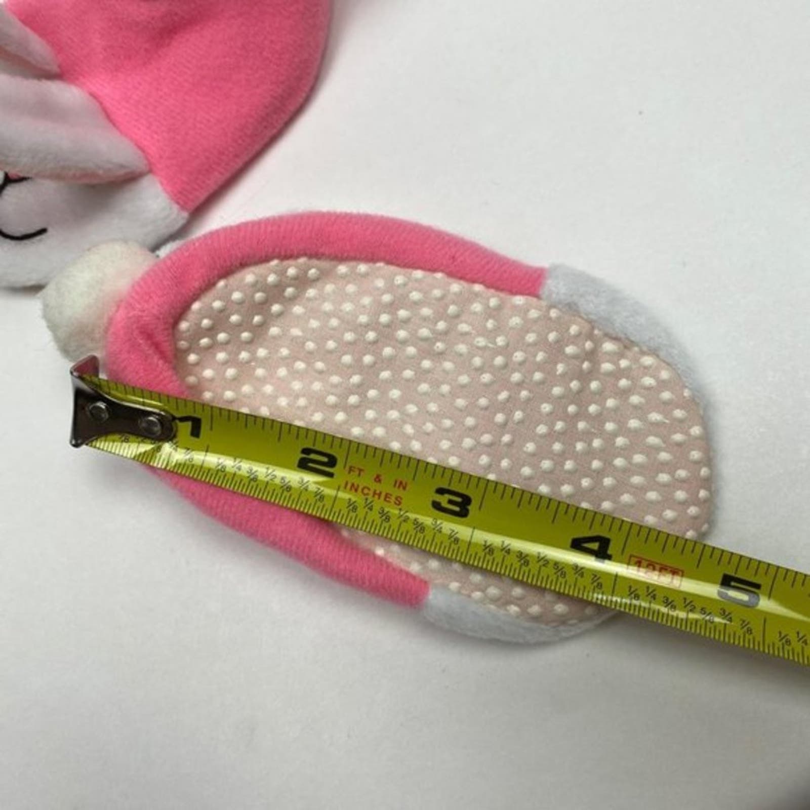 Vintage 90s Baby Girl Bunny Slippers