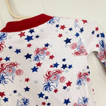 Load image into Gallery viewer, Hanna Andersson Red, White and Blue Fireworks Pajamas 60 cm 6-9 Months
