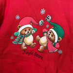 Load image into Gallery viewer, Vintage Miniwear Red Teddy Bear Sweatshirt 2T
