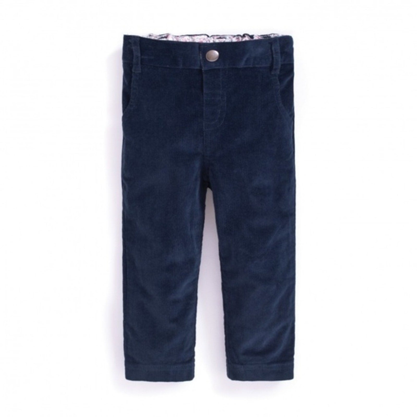 JoJo Maman Bebe Navy Blue Corduroy Pants 2-3