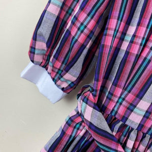 Vintage Girls Rare Editions Plaid Party Dress 6