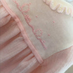 Load image into Gallery viewer, Vintage Friemanit Pink White Sweater Dress 6-9 Months

