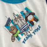 Load image into Gallery viewer, Vintage Carter's Beach Bum Pajamas 24 Months NWT

