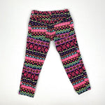 Load image into Gallery viewer, The Children’s Place Black Pink Neon Geometric Pants 5T
