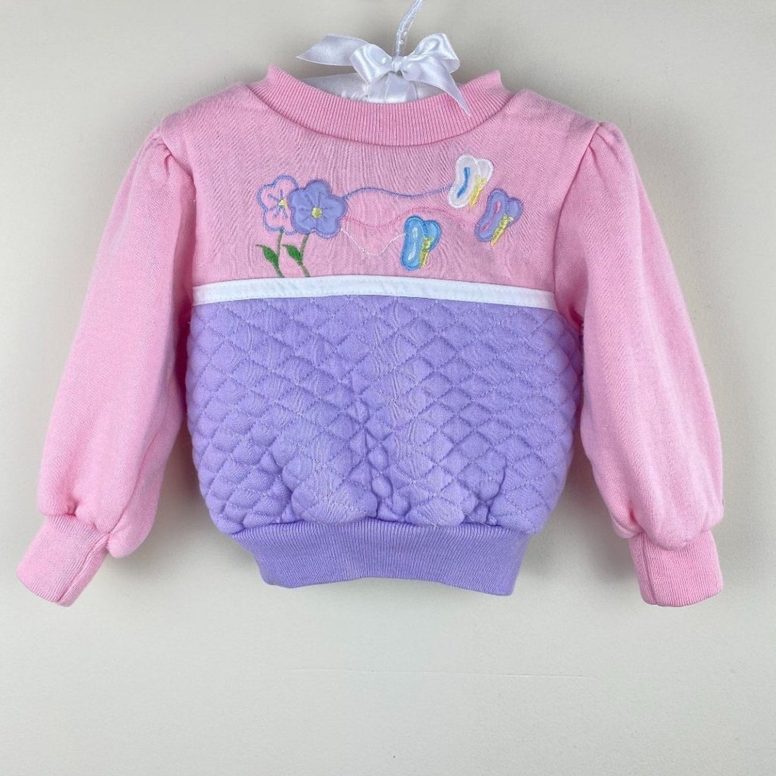 Vintage Jogger Pink Purple Sweatshirt 3T