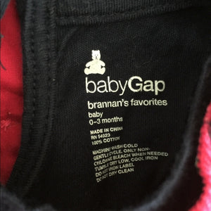 Gap Navy & Red Polka Dot Corduroy Overall Set 3 Months