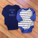 Load image into Gallery viewer, Baby Gap Long-Sleeve Bodysuit Bundle 0-3 Months
