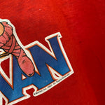 Load image into Gallery viewer, Vintage He-man Kids Short Sleeve Red T-Shirt 1983 4T 5T USA
