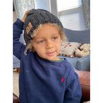 Load image into Gallery viewer, Appaman Boys Gray Pom Winter Hat
