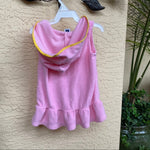 Load image into Gallery viewer, Janie and Jack Baby Girl Pink Hooded Swim Cover Up 3-6 Months
