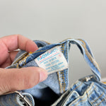 Load image into Gallery viewer, Vintage Hopscotch Blue Jean Overalls 12 Months
