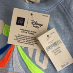 Load image into Gallery viewer, Baby Gap Blue Dumbo Circus Disney Sweatshirt 3-6 Months NWT
