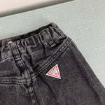 Load image into Gallery viewer, Vintage Guess Black Denim Skirt 2T USA
