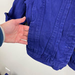 Load image into Gallery viewer, Vintage The Place Purple Jean Jacket Pants Set 6/8
